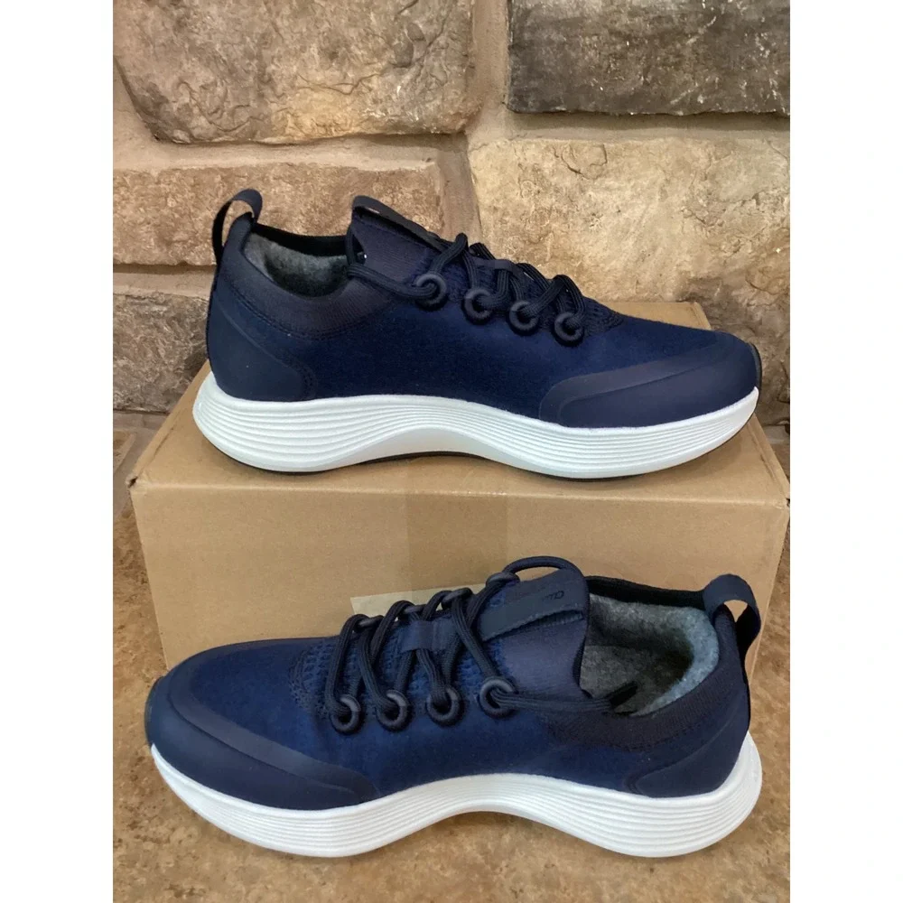 Allbirds Wool Strider Womens 7 Dark Navy Blizzard Sneakers A11665W070 New